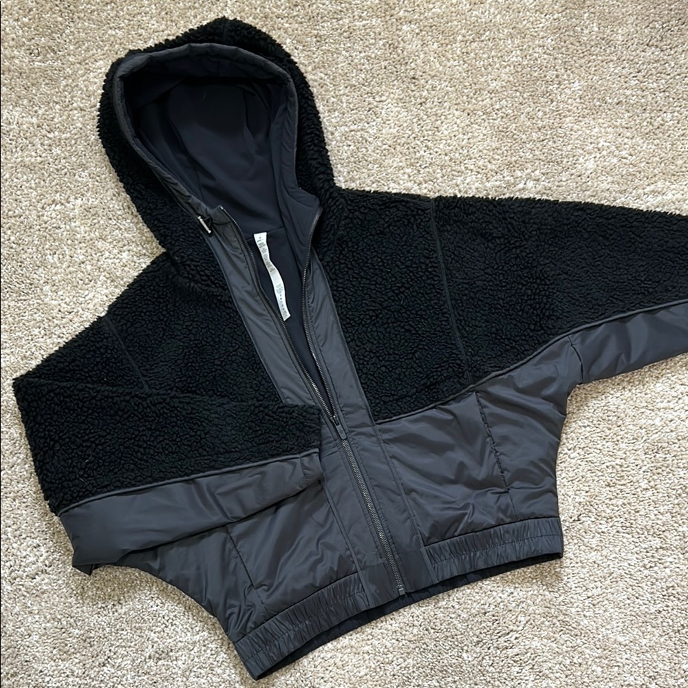 Women’s Black Hooded Jacket
